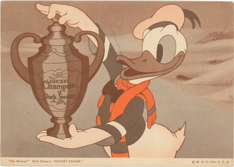 Incredibly Rare 1930s R162 Overland Candy "Walt Disney Pictures" – "Donald Duck"